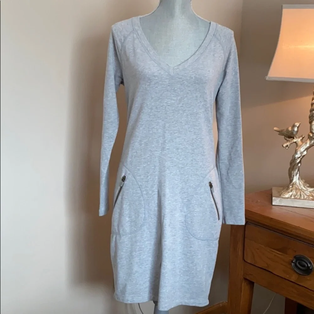 COPY - {Athleta} Enchanted Sweatshirt Dress - Picture 2 of 11